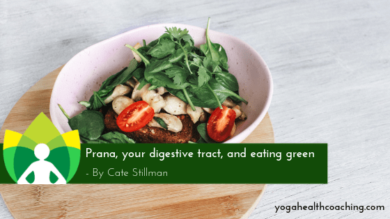 Prana, your digestive tract, and eating green