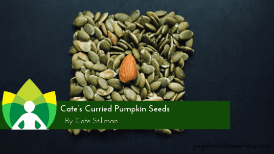 Cate's Curried Pumpkin Seeds