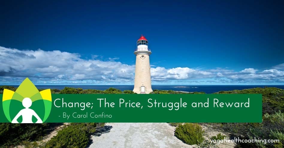 Change; The Price, Struggle and Reward