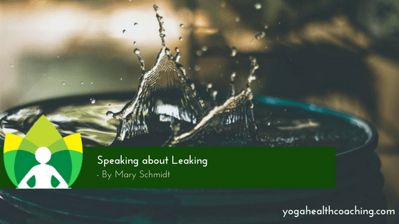 Speaking about Leaking
