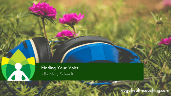 Finding Your Voice