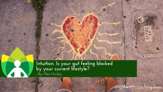Intuition. Is your gut feeling blocked by your current lifestyle