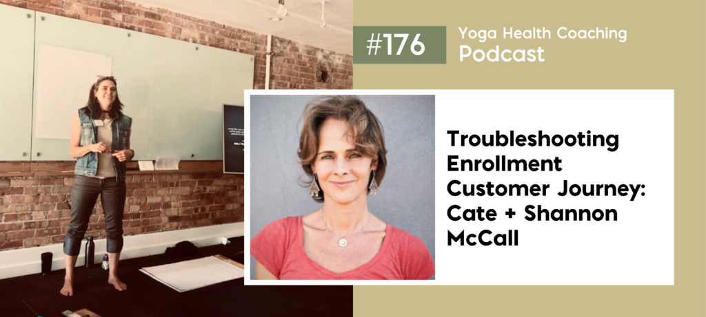 Troubleshooting Enrollment Customer Journey - Yoga Health Coaching